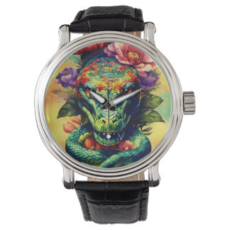 Snake head  watch