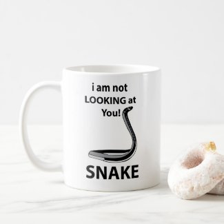 Snake I am Not Looking At You Funny Snake