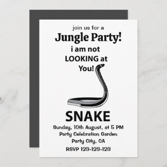 Snake I am Not Looking At You Funny Snake