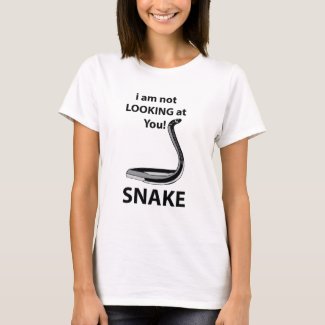 Snake I am Not Looking At You Funny Snake