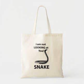 Snake I am Not Looking At You Funny Snake