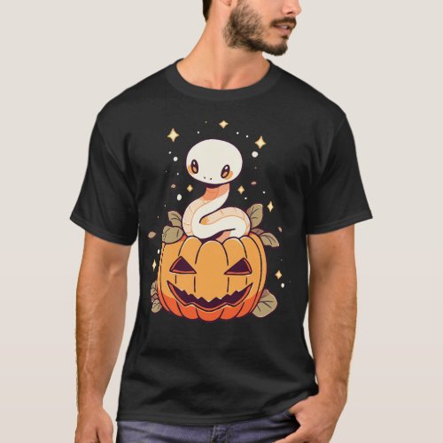 Snake in a pumpkin T_Shirt