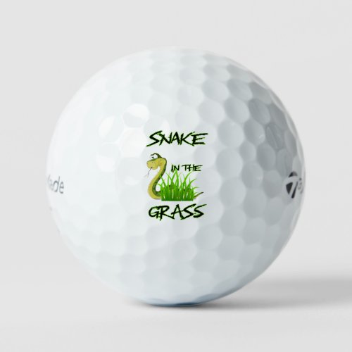 Snake In The Grass Golf Balls