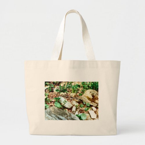 Snake in the Grass Large Tote Bag