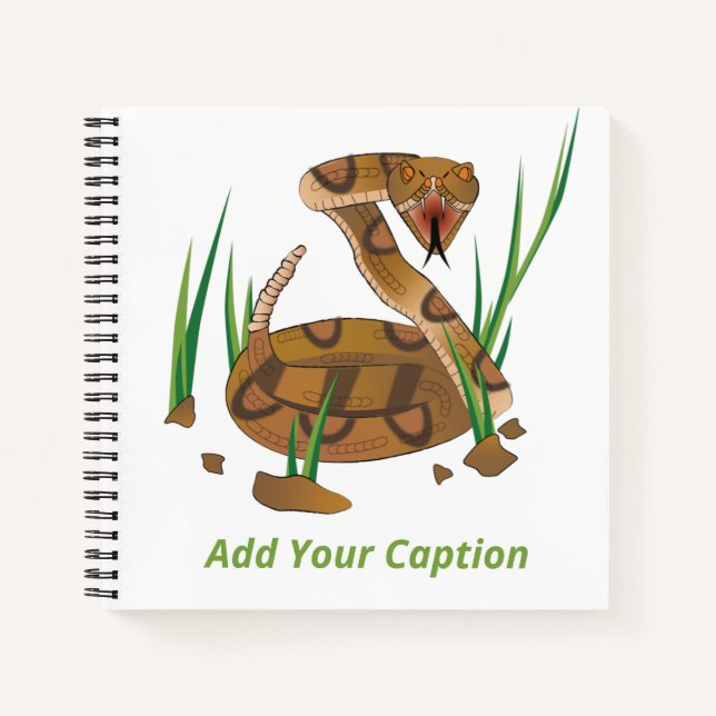 Snake in the Grass Notebook (Front)