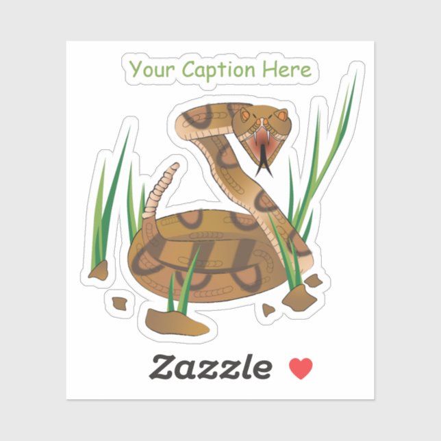 Snake in the Grass Sticker (Sheet)