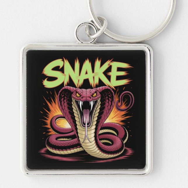 Snake. Keychain (Front)