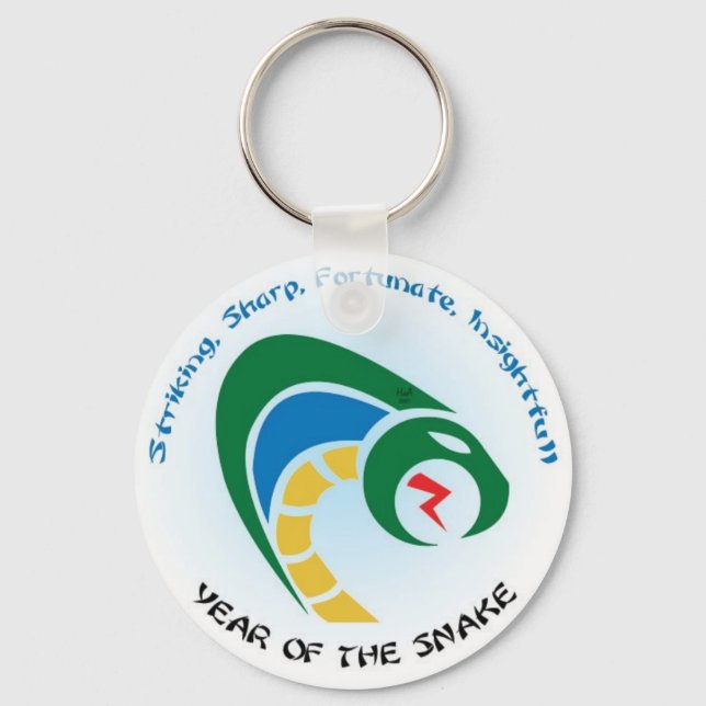 Snake Keys Keychain (Front)