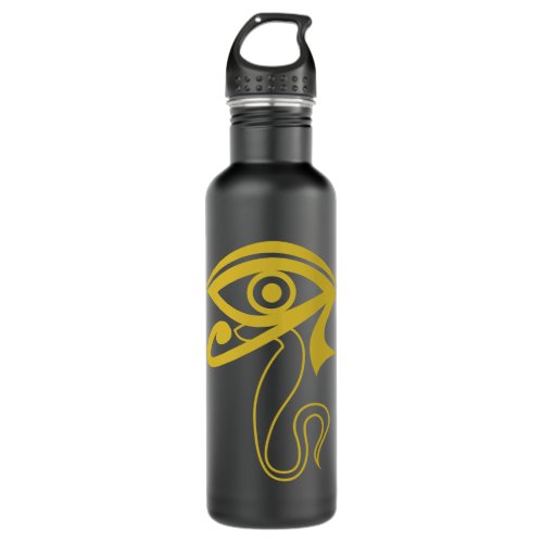 Snake Lover Egyptian God Snake Eye Of Horus Ankh E Stainless Steel Water Bottle