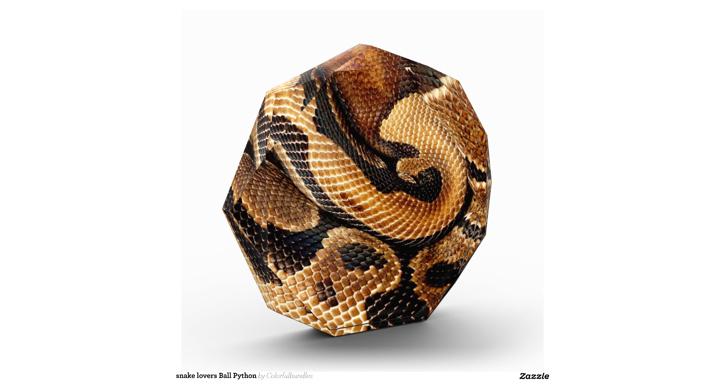 snake lovers Ball Python Award | Zazzle