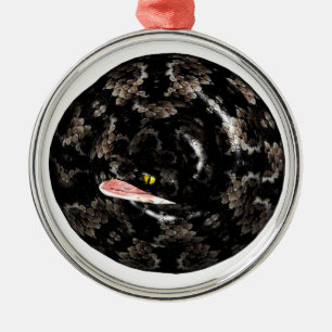 Snake Metal Ornament