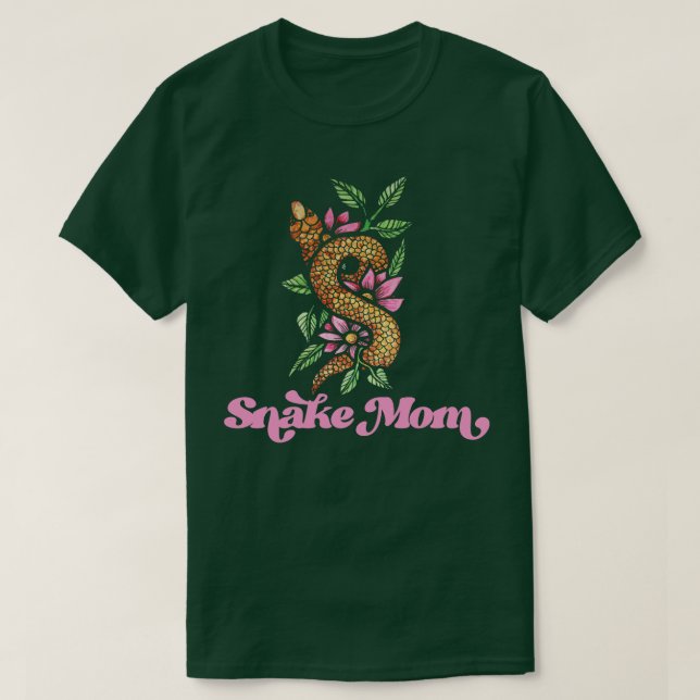 Snake Mom T-Shirt (Design Front)