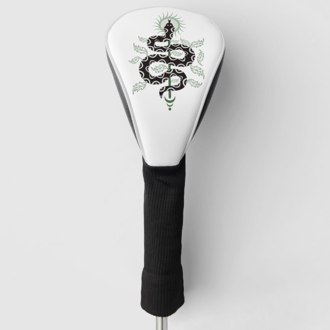 Snake Oasis Golf Head Cover (Front)