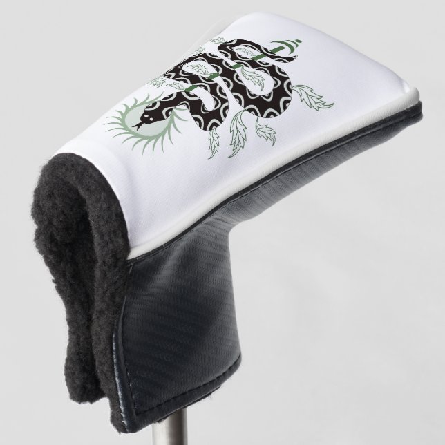 Snake Oasis Golf Head Cover (3/4 Front)