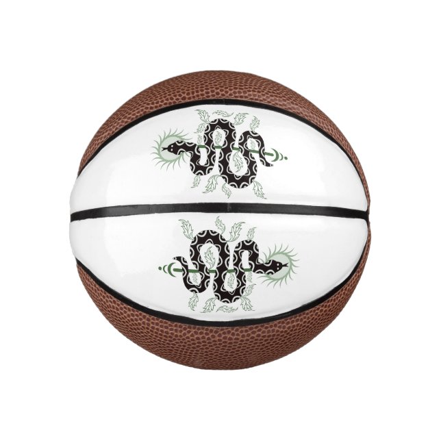 Snake Oasis Mini Basketball (Front)