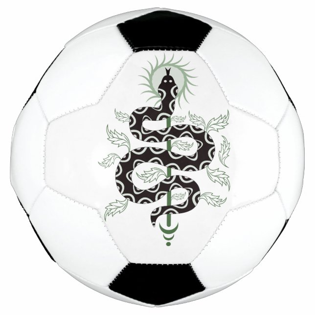 Snake Oasis Soccer Ball (Front)