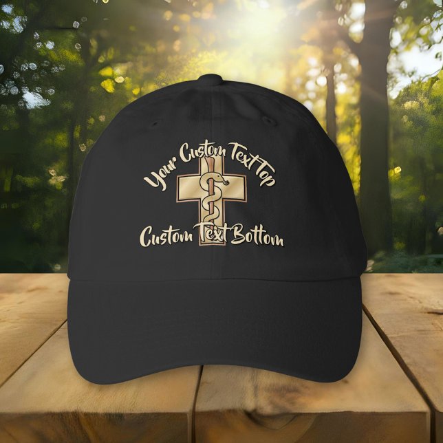 Snake on Cross Hat (Creator Uploaded)