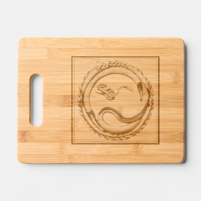 Snake on Cutting Board (Front)