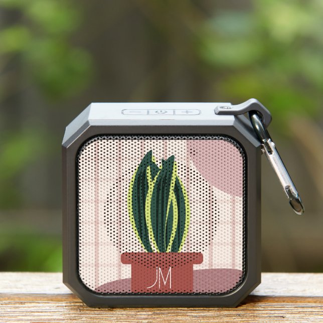 Snake Plants Terracotta Pot Bluetooth Speaker (Insitu(Outdoor))