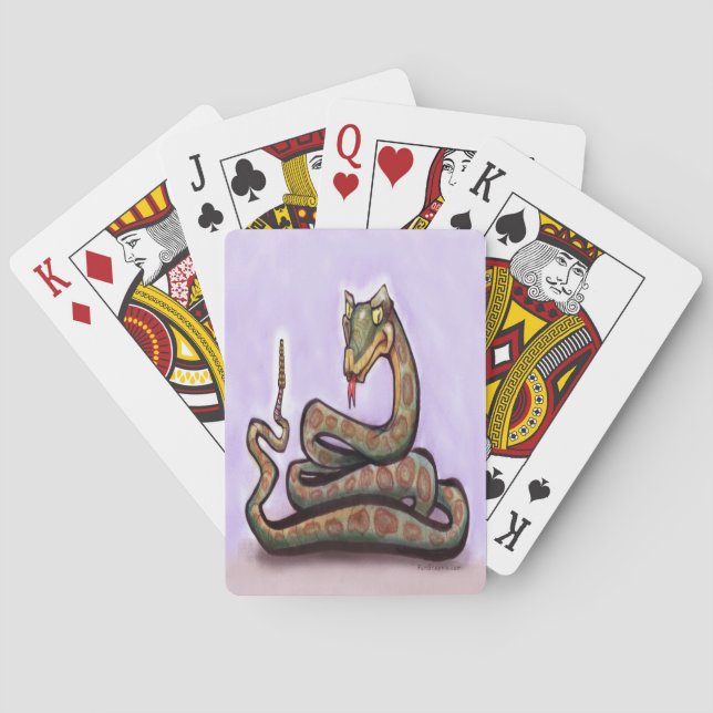 Snake Poker Cards (Back)