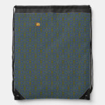 Snake Pond Gold Drawstring Bag