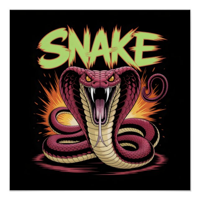 Snake. Poster (Front)