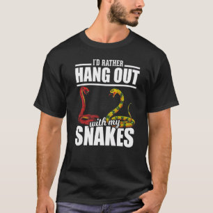 Snake Predator Pet Reptile Keeper Snake T-Shirt
