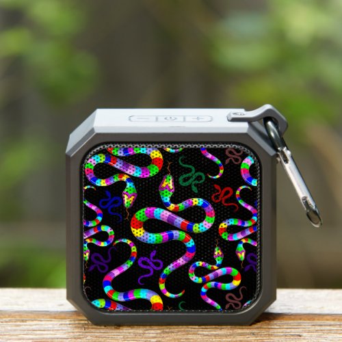 Snake Psychedelic Rainbow Colors Bluetooth Speaker