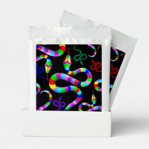 Snake Psychedelic Rainbow Colors Margarita Drink Mix
