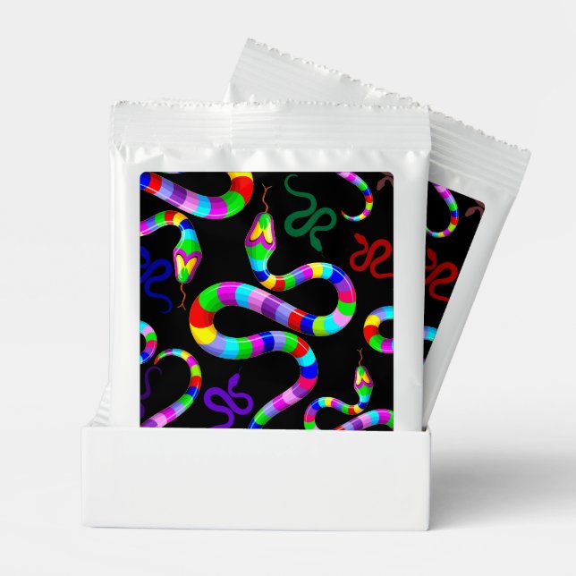 Snake Psychedelic Rainbow Colors Margarita Drink Mix (Pair)