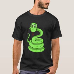 Snake Reptile  Herpetologist Ophiologist Ophiology T-Shirt