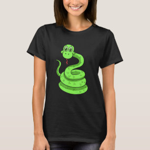 Snake Reptile Herpetologist Ophiologist Ophiology T-Shirt
