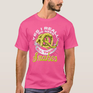 Snake Reptile Keeper Animal Pet Snake T-Shirt