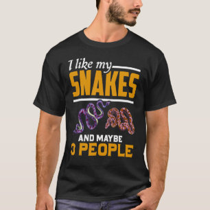 Snake Reptile Keeper Animal Snake T-Shirt