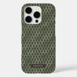 Snake Reptile Wild Animal Skin Pattern iPhone 16 Pro Case