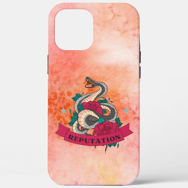 Snake Reputation In The World Case-Mate iPhone Case (Back)