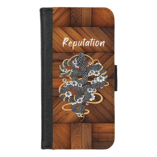 Snake Reputation In The World iPhone 87 Wallet Case