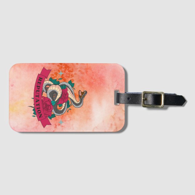 Snake Reputation In The World Luggage Tag (Front Horizontal)