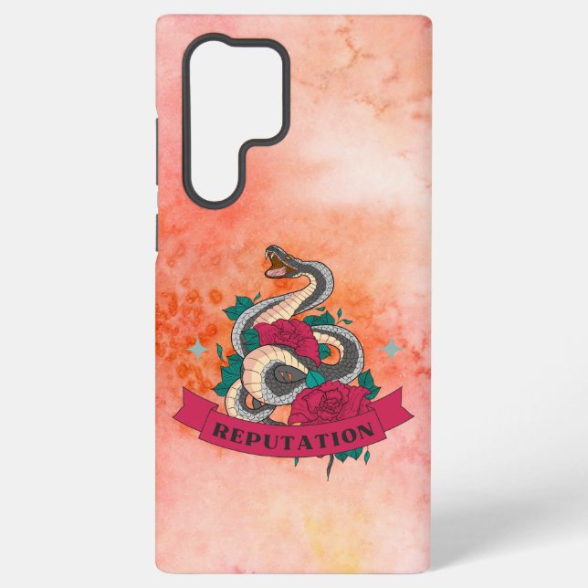 Snake Reputation In The World Samsung Galaxy Case (Back)