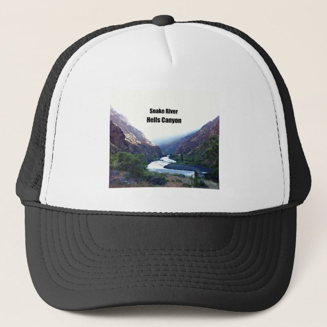 Snake RIver, Hells Canyon Trucker Hat (Front)