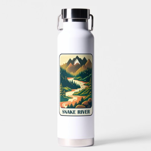 Snake River Idaho Colors Water Bottle