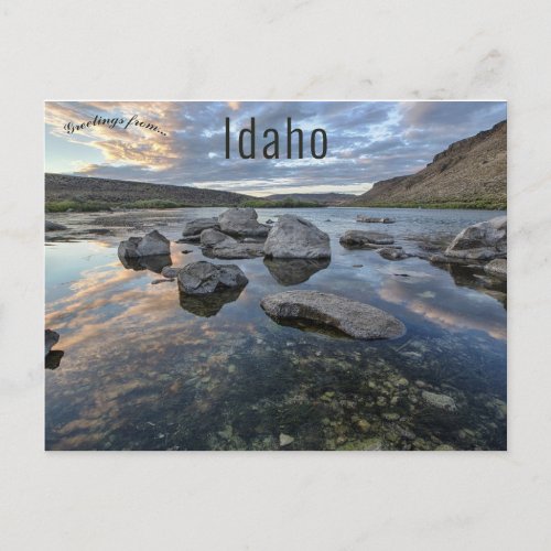 Snake River Idaho Postcard