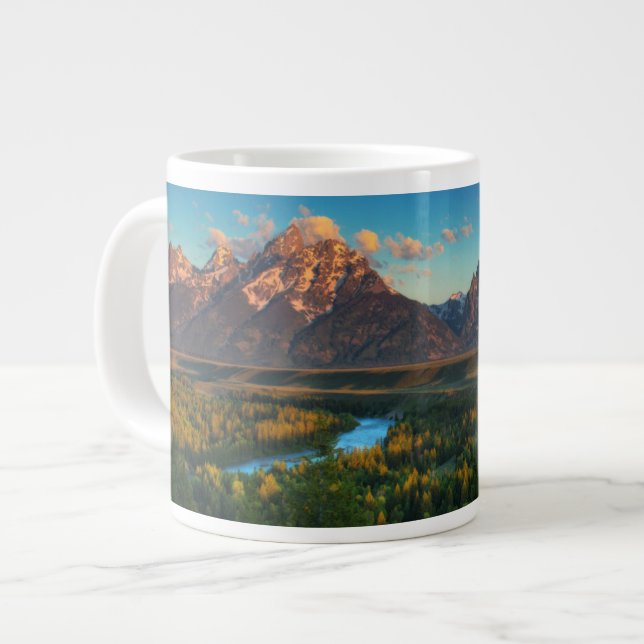 Snake River Overlook Giant Coffee Mug (Front Left)