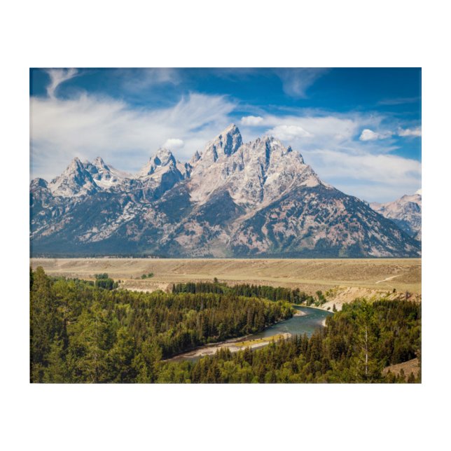 Snake River Overlook | Grand Teton National Park Acrylic Print (Front)