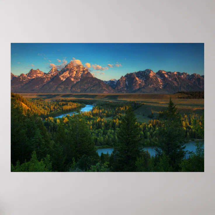 Snake River Overlook Poster | Zazzle