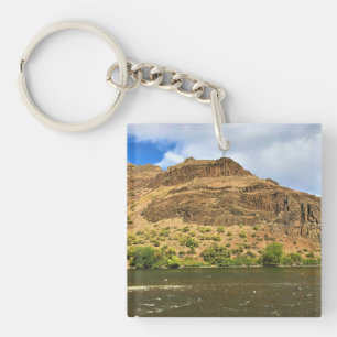 Snake River, Oxbow, Idaho Keychain