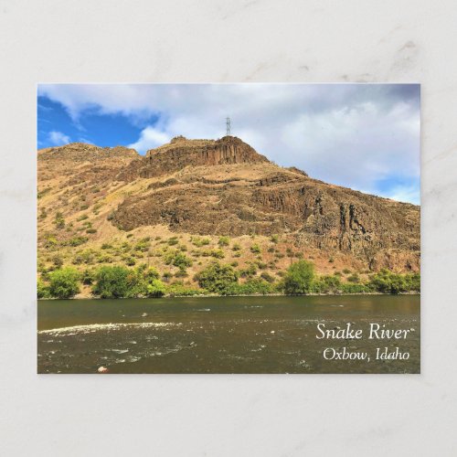 Snake River Oxbow Idaho Postcard