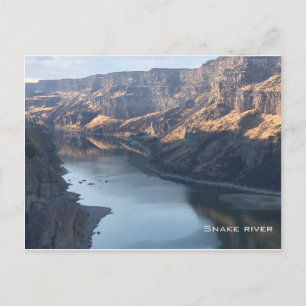 Snake river postcard