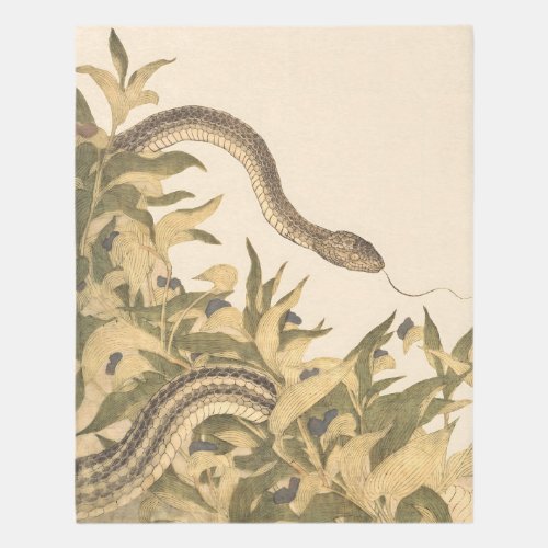 Snake Rug _ Vintage Green Snake Area Rug Carpet