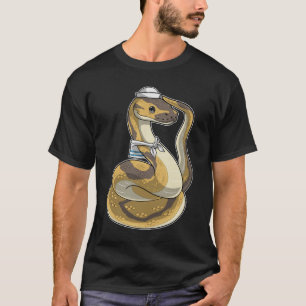 Snake Sailor Sailor hat T-Shirt